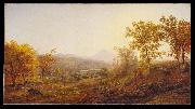 Jasper Cropsey Autumn at Mount Chocorua oil on canvas